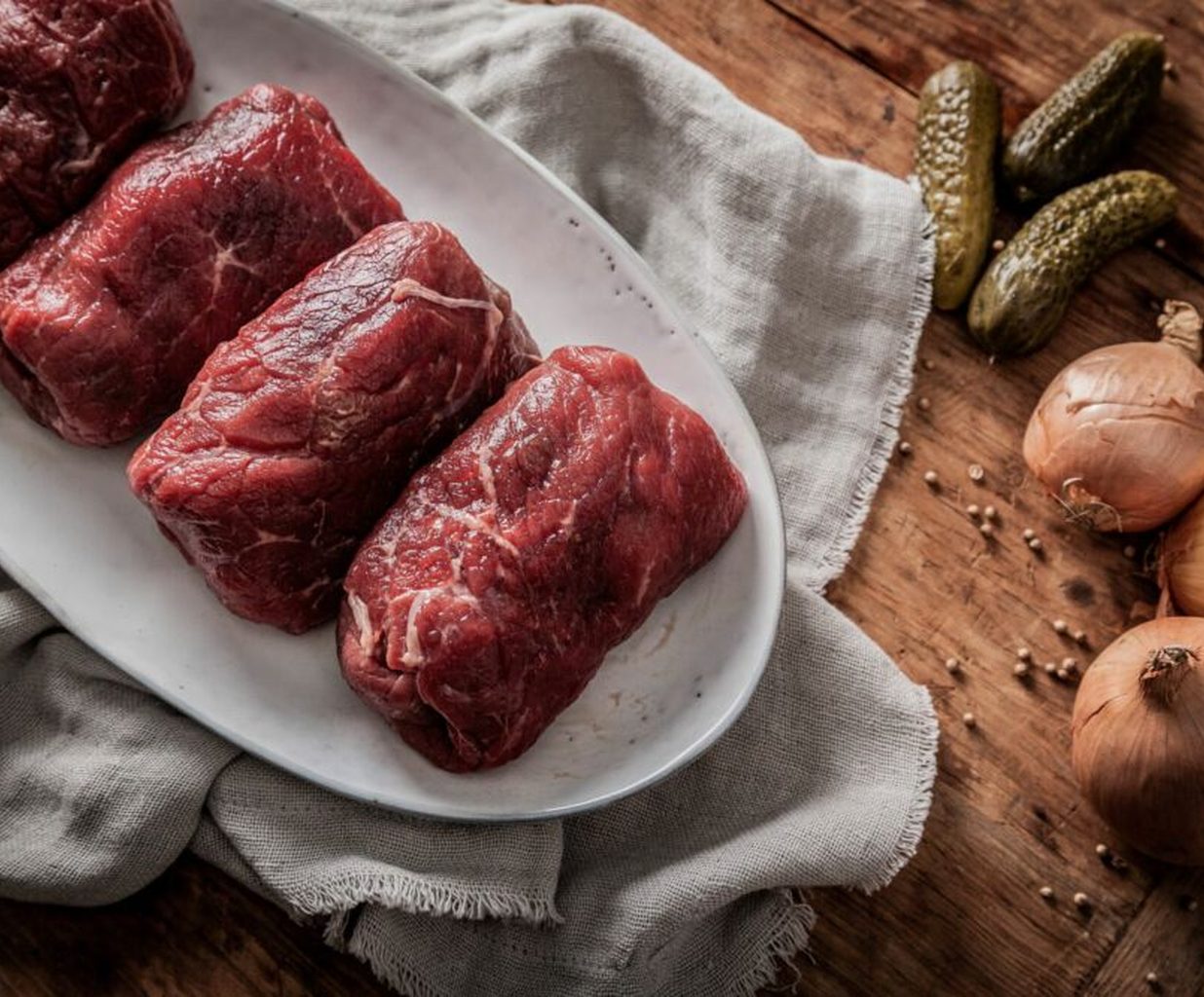Frisches Rindfleisch